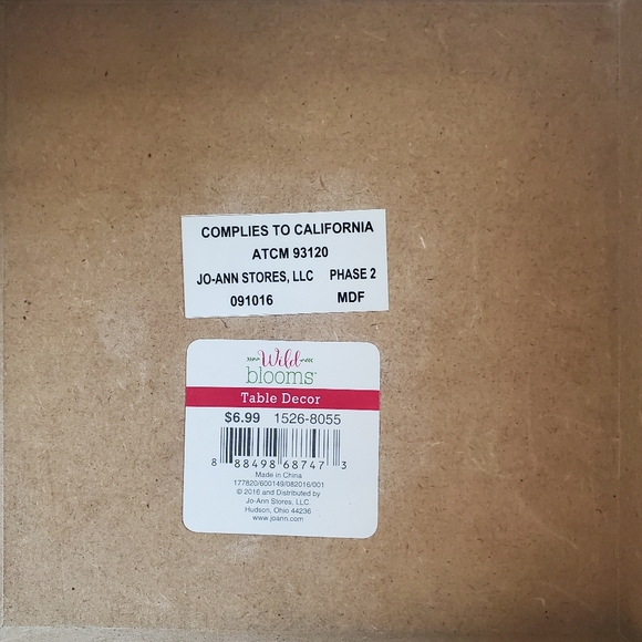 Wild Blooms Table Decor Set of 2 - Picture 5 of 5